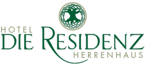 Logo "Die Residenz", Schloss Rosenau